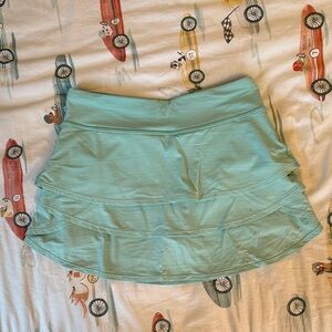 Athleta Girl Swing Skort Aqua Turquoise Green M 8-10